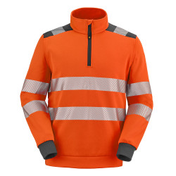 Sweatshirt de travail haute visibilité JACKHAMMER FLUO SAFE XP