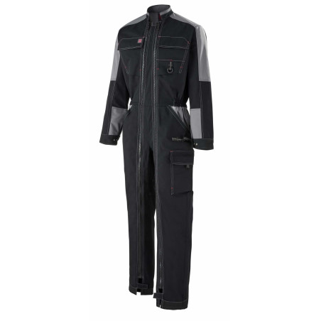 Combinaison de travail Lafont Noir Work Attitude Double Zip WIRE Combinaison de travail Lafont Noir Work Attitude Double Zip WIRE