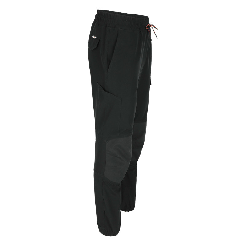 Pantalon Workwear Kaki Homme Multipoches Bandes Renforcées - Jogging Travail Résistant Usage Professionnel