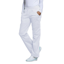pantalon blanc médical femme