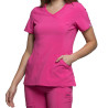 tunique medicale rose