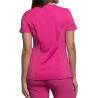 tunique medicale rose femme