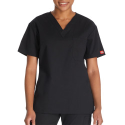 tunique medicale noire homme