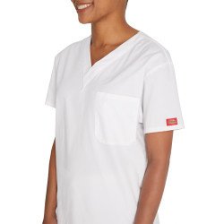 tunique medicale blanche femme