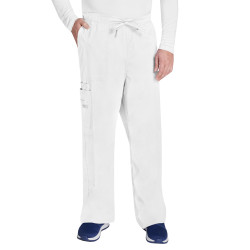 pantalon medical blanc
