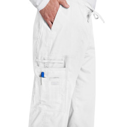 pantalon infirmier blanc