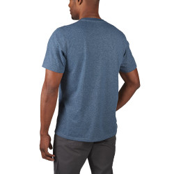 t shirt travail bleu