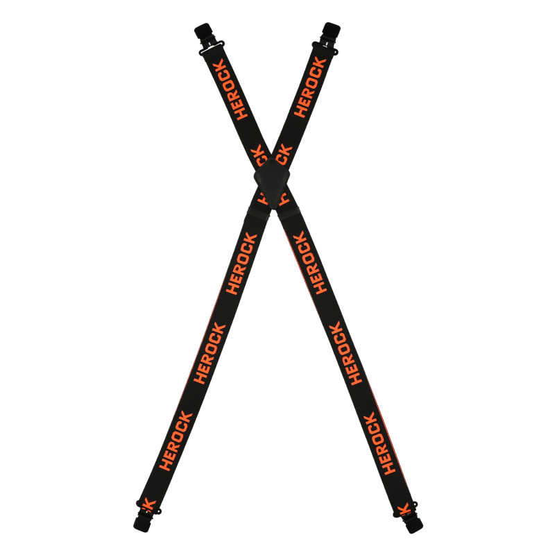 Bretelles robustes pour outils de travail, bretelles réglables en forme de X avec 4 clips solides