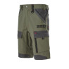 Short professionnel résistant BTP CRUSHER Collection Work Attitude Marque Lafont Vert Kaki contrasté Gris Charcoal
