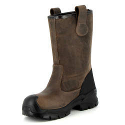 botte cuir s3 hiver