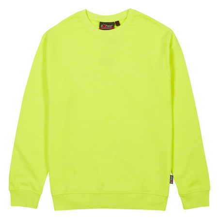 pull travail jaune