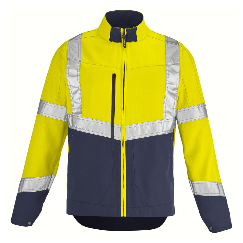 blouson haute visibilité bicolore