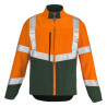 blouson haute visibilité orange