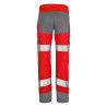 pantalon haute visibilité rouge