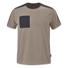 t shirt travail beige