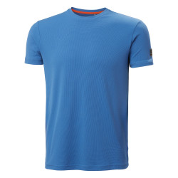 t-shirt travail bleu