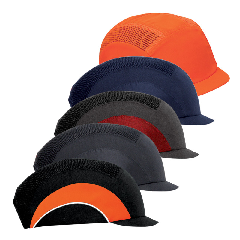 Casquette De Protection JSP Aerolite - Visière 2.5cm, Bleu Marine, Légère
