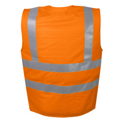 gilet haute visibilité atex orange