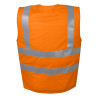 gilet haute visibilité atex orange