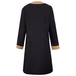 blouse longue santé noir femme