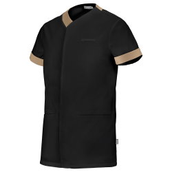 tunique noir médicale pour homme