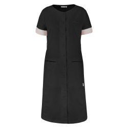 blouse santé noire femme