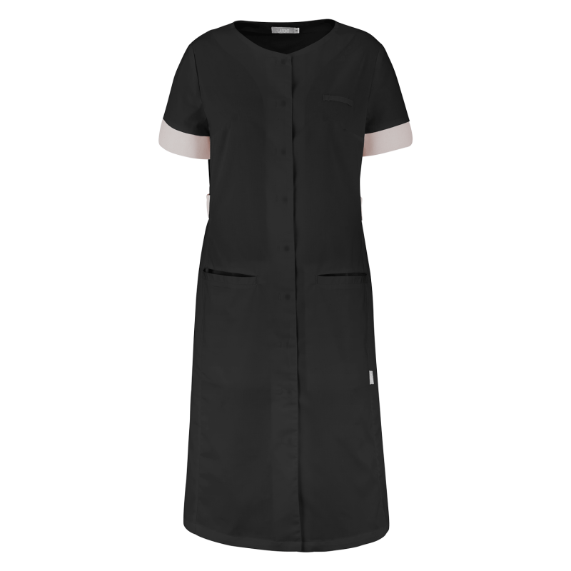 blouse santé noire femme