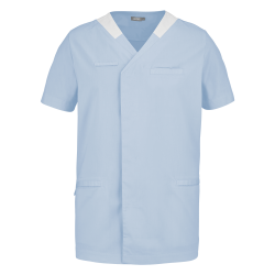 tunique bleue clair homme hôpital