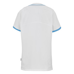 tunique sage-femme Turquoise / Blanc
