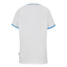 tunique sage-femme Turquoise / Blanc