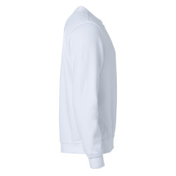 sweat professionnel blanc clique