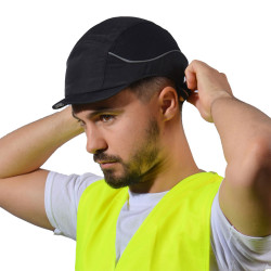 Casquette coquée noire Surflex Airc