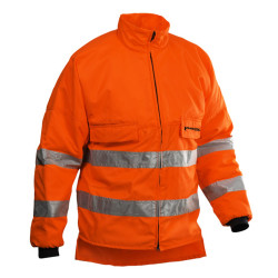 veste bucheron fluo