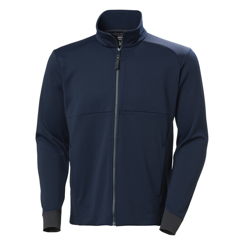 veste de travail bleu marine