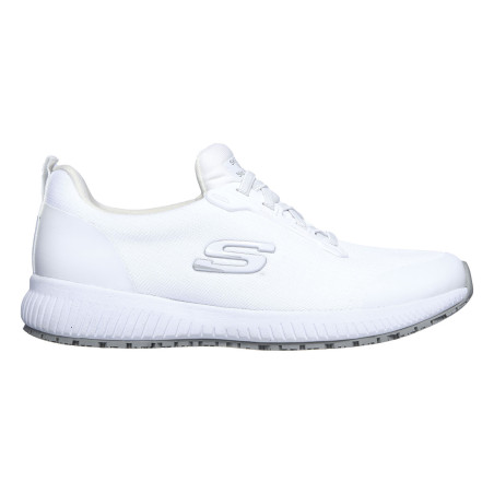 chaussure travail blanche femme