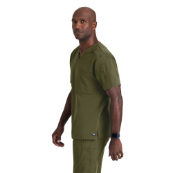 Tunique homme santé kaki