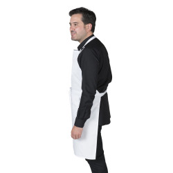 Tablier pro blanc boulanger