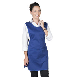 chasuble agent de ménage bleu perse