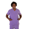 tunique santé homme mauve