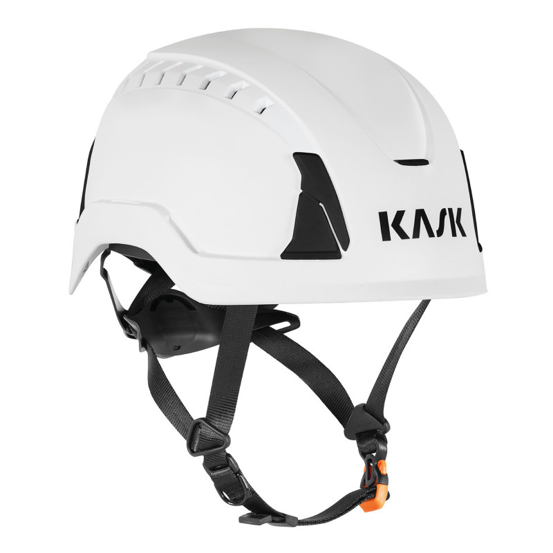 casque chantier blanc