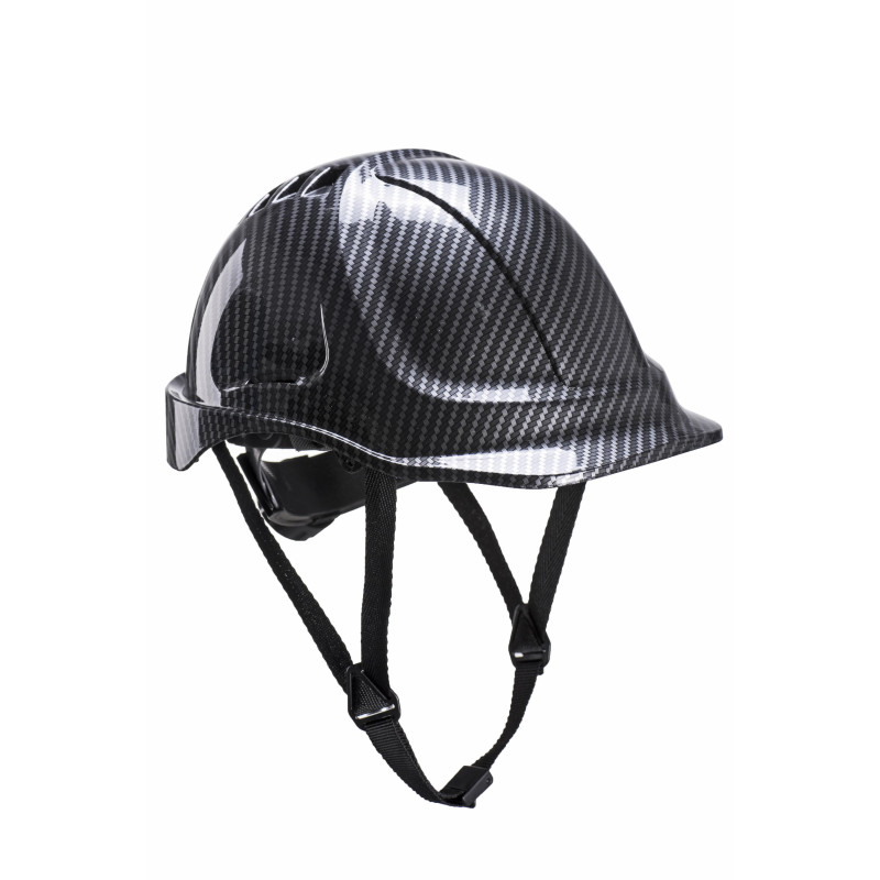 Casque de Chantier gris ENDURANCE imitation Carbone PORTWEST PC55