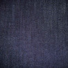 Zoom sur le tissu denim de la veste de cuisine NERO Jean Denim