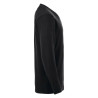 Pull pro homme 100% coton Clique noir - vue de côté