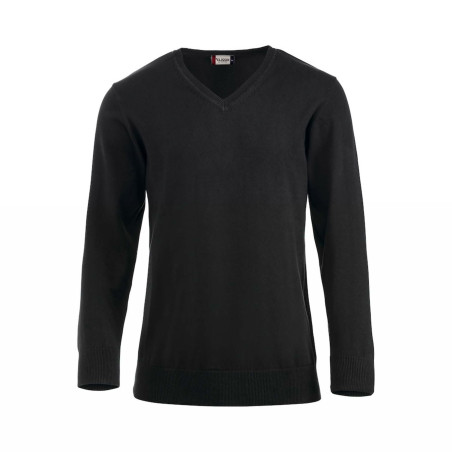 Pull de Travail noir pour homme 100% coton Clique ASTON