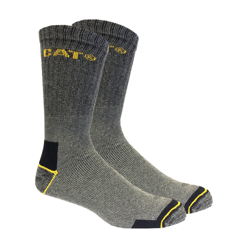 chaussettes de travail grises
