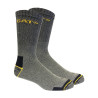 chaussettes de travail grises