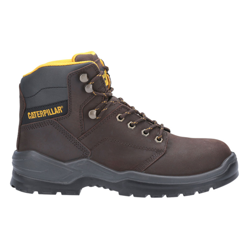 CAT Chaussures De Sécurité Elmo Homme - Baskets Chantier Confortables Avec Pointe Acier