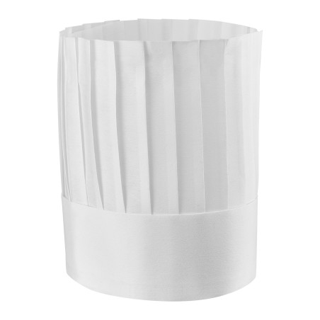 toque cuisine blanche jetable