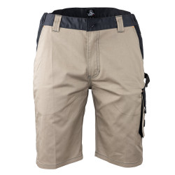 bermuda travail beige