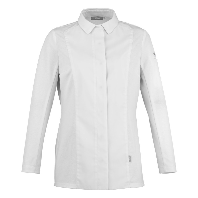 veste cuisine blanche femme